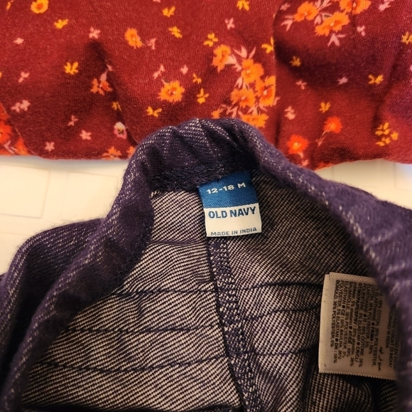 Baby old navy dress and leggings set - Picture 6 of 6